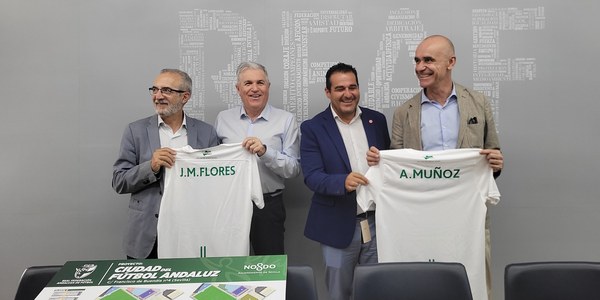 El alcalde y la Federación Andaluza de Fútbol avanzan en el proyecto de construcción de la Ciudad del Fútbol en los antiguos suelos del campo del Marqués del Contadero de la calle Francisco Buendía