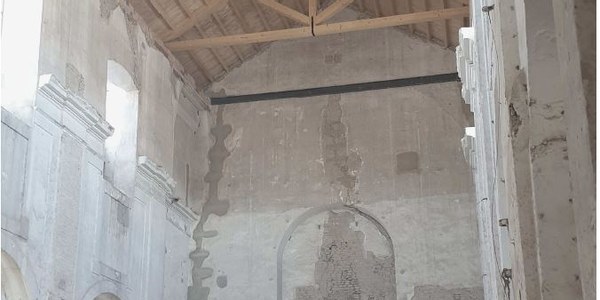 El Ayuntamiento adjudica los trabajos de redacción de la siguiente fase de rehabilitación de la iglesia del antiguo convento de San Laureano para adecuar su interior a un centro multifuncional e integrar los restos de la muralla de histórica de la calle Goles
