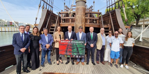 El Ayuntamiento apoya la 56º Regata Sevilla-Betis que presenta su cartel y comienza los test selectivos