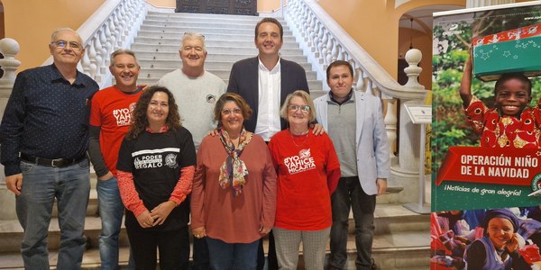 El Ayuntamiento apoya la campaña Operación Niño de Navidad que propone 60 puntos de recogida de juguetes para menores de países en vías de desarrollo