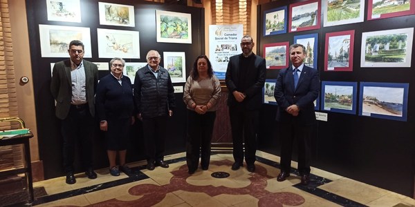 El Ayuntamiento apoya la muestra colectiva benéfica ‘Abriendo puertas. Dando esperanza’ del Real Círculo Labradores