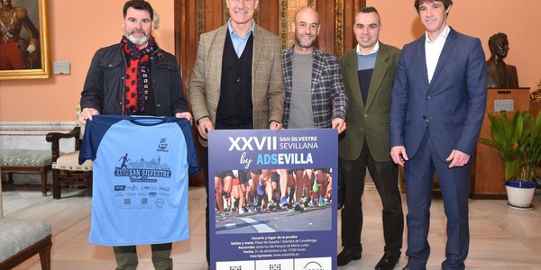 El Ayuntamiento apoya la San Silvestre Sevillana by ADS que se disputa mañana en el Parque de María Luisa