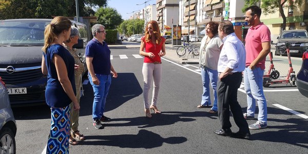 El Ayuntamiento concluye los trabajos de repavimentación de las calles Manuel Villalobos, Florencio Quintero y Constantina del Distrito Macarena tras realizar una inversión de 39.000 euros