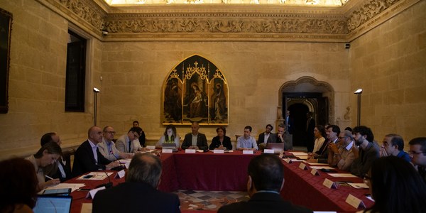 El Ayuntamiento constituye el Comité Director de la candidatura de Sevilla para la sede de la Agencia Espacial Española con la Junta, la CES, los sindicatos UGT y CCOO, las universidades, el PCT Cartuja, el clúster Andalucía Aeroespace y el Foro del Espacio