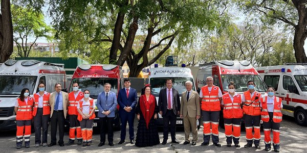 El Ayuntamiento destina 120 profesionales y un presupuesto de 140.000 euros para el dispositivo sanitario municipal de la Feria de Abril 2022 que ejecuta Cruz Roja en coordinación con la red asistencial y hospitalaria de la Consejería de Salud