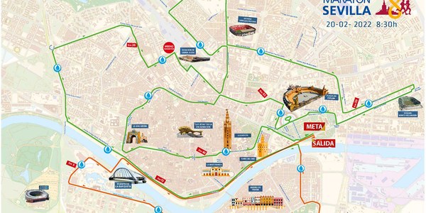 El Ayuntamiento diseña un dispositivo especial de limpieza con 80 trabajadores y 51 vehículos por el Zurich Maratón de Sevilla