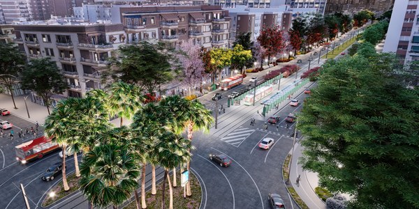El Ayuntamiento formaliza el contrato de la obra civil de la primera fase de ampliación del Metrocentro hasta Nervión que permite a la adjudicataria planificar la intervención y se suma al próximo inicio del corredor verde y la renovación de redes