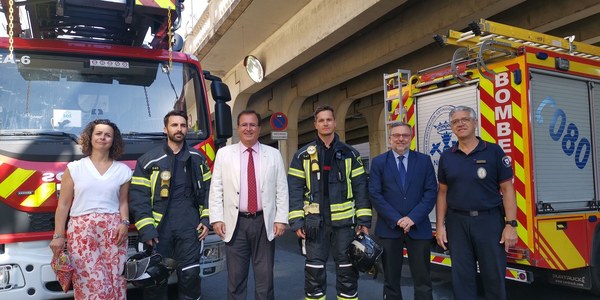 El Ayuntamiento realiza más inversiones para dotar al Servicio de Bomberos de nuevas prendas para los equipos de intervención y para mejoras en los vestuarios por más de 350.000 euros
