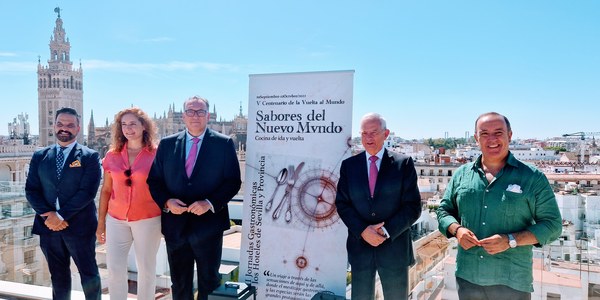 El Ayuntamiento respalda las XXI Jornadas Gastronómicas de los Hoteles de Sevilla y provincia que en esta edición están protagonizadas por los ‘Sabores del Nuevo Mundo’ y el V Centenario de la Circunnavegación