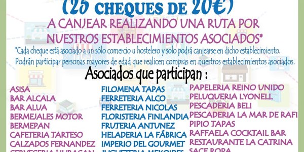 El Ayuntamiento y la Asociación de Comerciantes de Bermejales impulsan la 1ª Ruta del Comercio y la Hostelería para incentivar las compras en los establecimientos del barrio