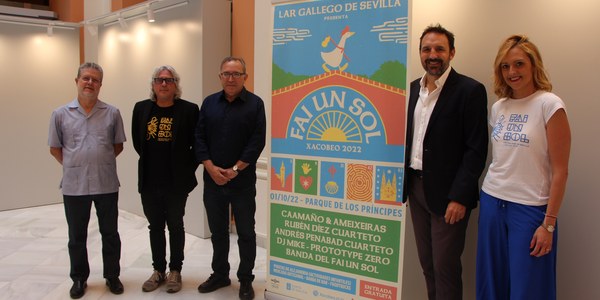 El Parque de los Príncipes acoge este sábado el festival de música celta Fai un Sol del Lar Gallego, que regresa con la colaboración del Ayuntamiento de Sevilla tras tres años sin poder celebrarse en su formato original por la pandemia