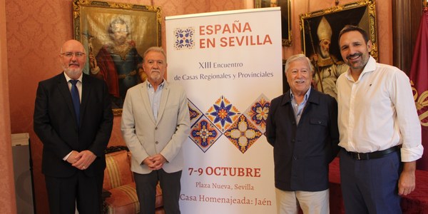 El XIII Encuentro de Casas Regionales y Provinciales llega el próximo fin de semana a la Plaza Nueva con la colaboración del Ayuntamiento de Sevilla y con Jaén como casa homenajeada este año