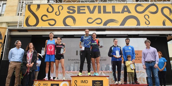 Jesús Brenes y Mamen Ledesma se imponen en el circuito #Sevilla10, que se cierra con los triunfos en la carrera popular CaixaBank – Casco Antiguo de Emilio Martín y Estefanía Rouco tras una de las ediciones más rápidas de su historia