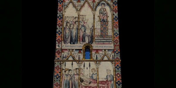 La renovada Torre de Don Fadrique acoge un espectáculo de mapping sobre las Cantigas de Alfonso X