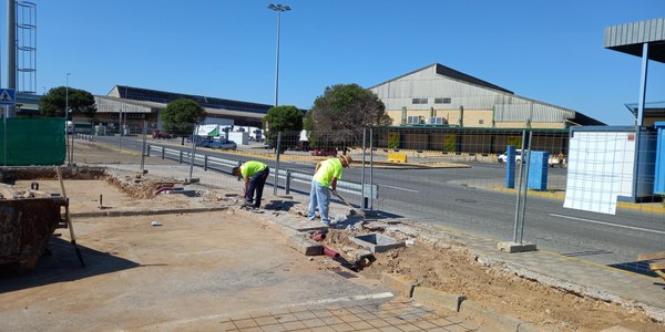Mercasevilla inicia las obras para instalar diez puntos de recarga eléctrica que faciliten la transición hacia una movilidad sostenible en el transporte de mayoristas y minoristas