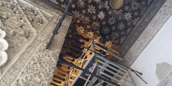 El Real Alcázar completa los casi 640.000 euros para el proyecto de restauración de los alfarjes del Palacio Mudéjar y aprueba la transferencia de 6,4 millones que establece el convenio con el Ayuntamiento para intervenciones sobre el patrimonio y en equipamientos culturales