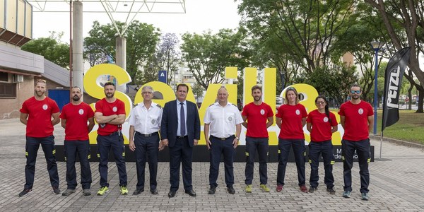 Sevilla acoge hasta mañana una nueva edición de la competición Rescue Great Day para equipos de salvamento impulsada por el Ayuntamiento para reforzar la preparación de los profesionales