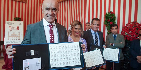 Correos emite un sello dedicado a la Feria de Abril de 2023 con el diseño de su Portada y con una tirada de un millón de copias