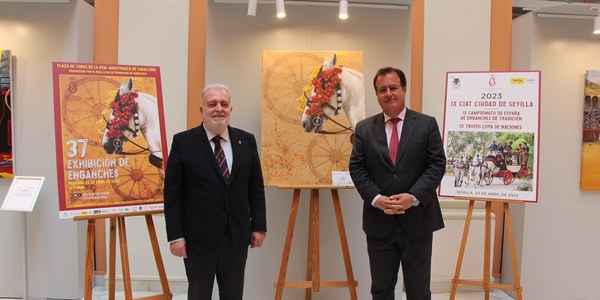El Ayuntamiento colabora con el Real Club de Enganches en la celebración del evento Sevilla Capital Mundial del Enganche, que congregará a más de un centenar de coches de caballos los días 22 y 23 de abril