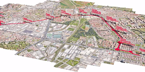 El Ayuntamiento obtiene 18,59 millones de fondos europeos Next Generation para extender el Tranvibús Sevilla Este-Torreblanca-Alcosa hasta la Plaza del Duque en un proyecto de movilidad sostenible que incluye mejoras de accesibilidad y paisajísticas a lo largo del recorrido