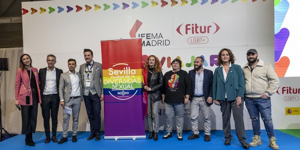 El Ayuntamiento presenta el ‘Orgullo de Sevilla’ en FITUR con una programación ampliada y como referente a nivel europeo en turismo LGTBI