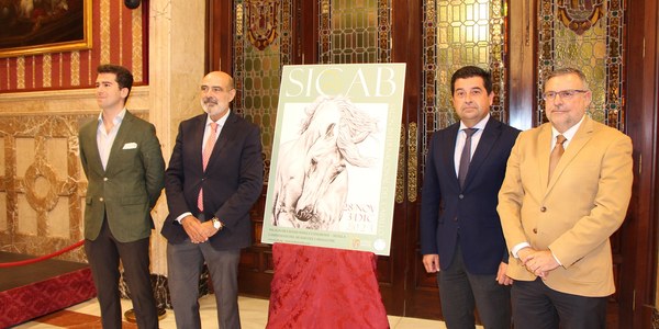 El Ayuntamiento respalda una nueva edición de SICAB que este año se celebrará del 28 de noviembre al 3 de diciembre y que cuenta con una obra  de Francisco Gil como cartel anunciador