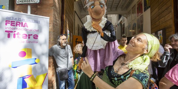 La 43 Feria del Títere de Sevilla enfila su segunda semana con una quincena de espectáculos en la calle, centros cívicos y salas