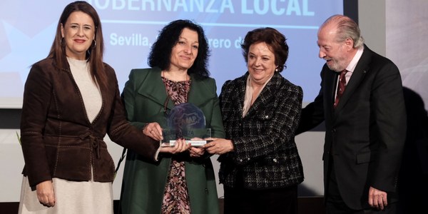 La FAMP galardona al Ayuntamiento de Sevilla por su papel de liderazgo en el proyecto público-privado de transformación urbana Cartuja Qnat en sus Premios a la Gobernanza Local 2023