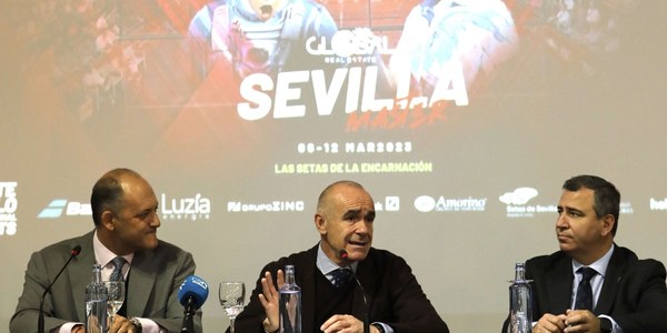 Sevilla acoge la segunda edición del A1 Padel Sevilla Máster que se celebrará en las Setas de la Encarnación del 6 al 12 de marzo en el marco de la agenda deportiva internacional de la ciudad