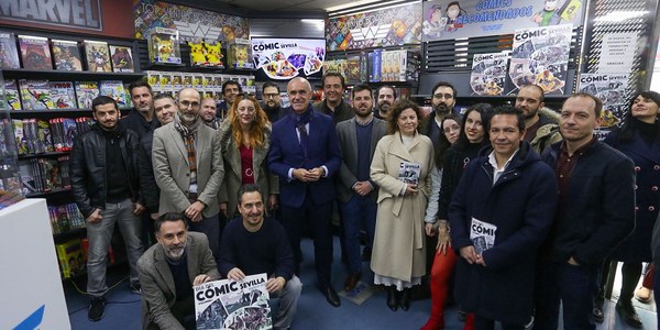 Sevilla celebra el Día del Cómic con una agenda de actividades que incluye cuatro exposiciones, un ciclo de mesas redondas con algunos de las autoras y autores más importantes del país y una  fiesta con actividades culturales y lúdicas en Torre Sevilla el día 18