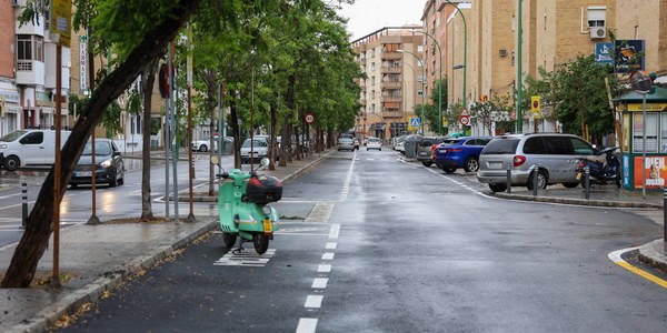 El Ayuntamiento concluye, tres días antes de lo previsto, las obras de repavimentación de la calle Tharsis