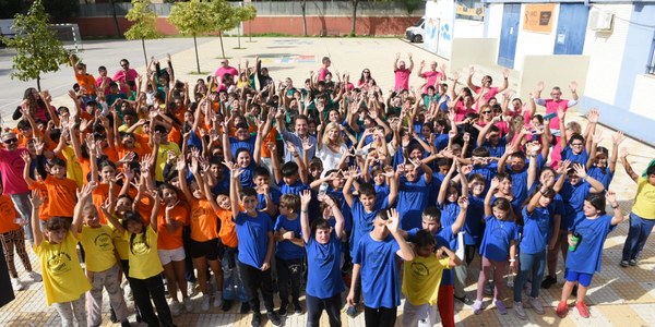 El Ayuntamiento de Sevilla celebra una nueva edición de sus ‘Mini olimpiadas escolares’