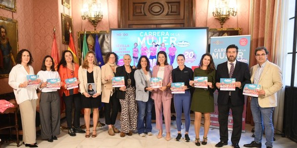 El Ayuntamiento de Sevilla participa en la XVII ‘Carrera de la Mujer’ que este año espera congregar a más de 7000 participantes