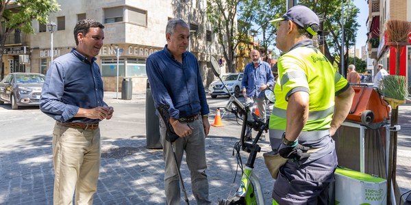 El Ayuntamiento inicia el reasfaltado de una decena de calles con una inversión cercana a los 450 000 euros