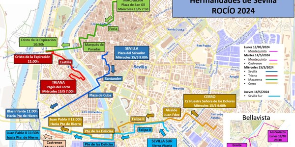El Ayuntamiento pone en marcha un dispositivo especial de tráfico por las salidas de las hermandades del Rocío
