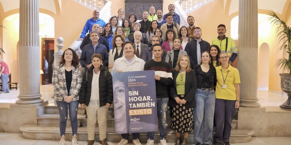 El Ayuntamiento presenta la campaña y programación de la Semana de las Personas Sin Hogar bajo el lema “Sin hogar, también existo”