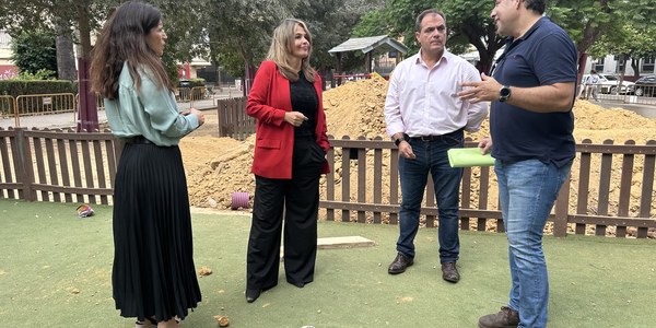 El Gobierno municipal realiza mejoras integrales en la Plaza Farmacéutica Margarita González para garantizar accesibilidad y seguridad