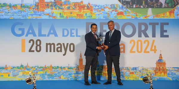Jesús Navas y Alisa Ozhogina, mejores deportistas del año en la Gala del Deporte que organiza el Ayuntamiento
