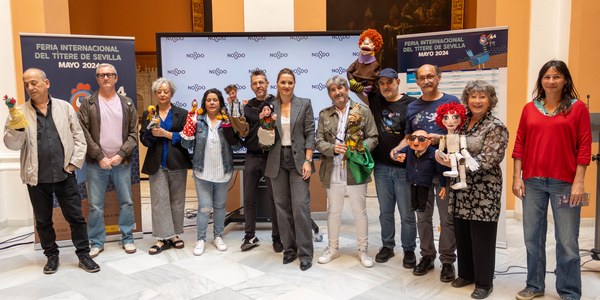 La 44.ª Feria Internacional del Títere de Sevilla reúne del 4 al 19 de mayo a 16 compañías que llevarán sus espectáculos por toda la ciudad