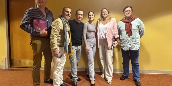 Angie Moreno, asiste en Miami al espectáculo ‘Alter Ego’ de Patricia Guerrero y Alfonso Losa