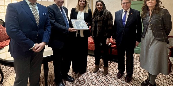 Angie Moreno se reúne con la alcaldesa de Casablanca, Nabila Rmili