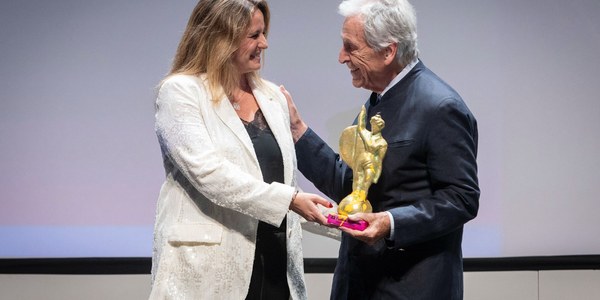 Costa-Gavras recibe el Giraldillo de Honor del Festival de Cine Europeo de Sevilla