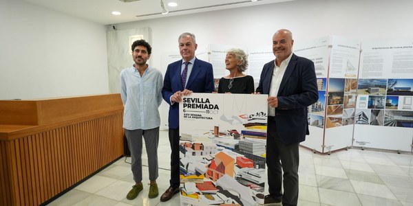 El alcalde de Sanz destaca el papel fundamental de los arquitectos sevillanos en los desarrollos urbanísticos de la ciudad durante la inauguración de la ‘XXIV Semana de la Arquitectura de Sevilla’