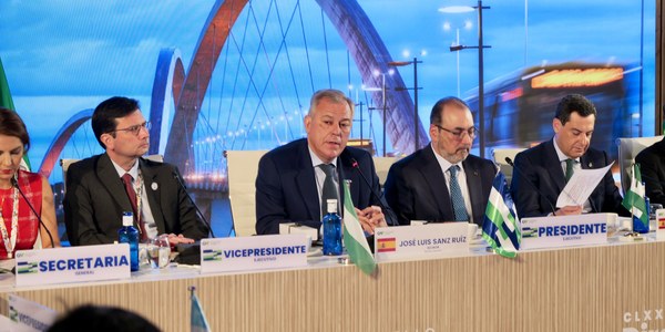 El alcalde inaugura el primer Directorio de la CAF que se celebra en Sevilla y que reúne en nuestra ciudad a más de 30 ministros y decenas de empresarios de América Latina