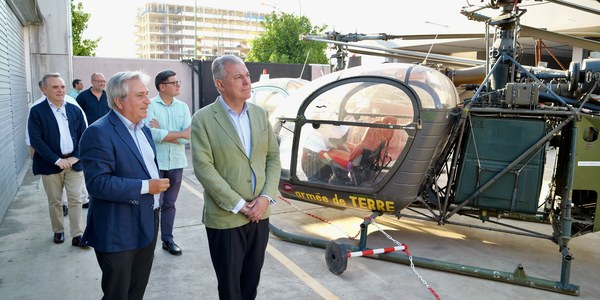 El alcalde, José Luis Sanz, ha visitado la Fundación e Instituto Tecnológico Superior ADA-ITS