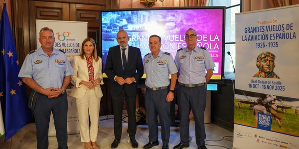 El Alcázar será sede de un congreso internacional y una exposición antológica de los Grandes Vuelos de la Aviación Española