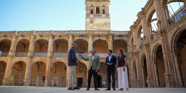 El Ayuntamiento finaliza la primera fase de obras para la rehabilitación del monasterio de San Jerónimo con una inversión de más de 1,4 millones