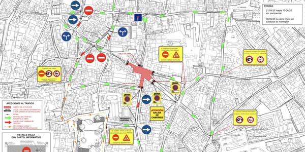 El Ayuntamiento inicia la renovación de redes y la reurbanización de las calles Dueñas, Santa Ángela de la Cruz y su entorno con una inversión de más de 1,8 millones de euros