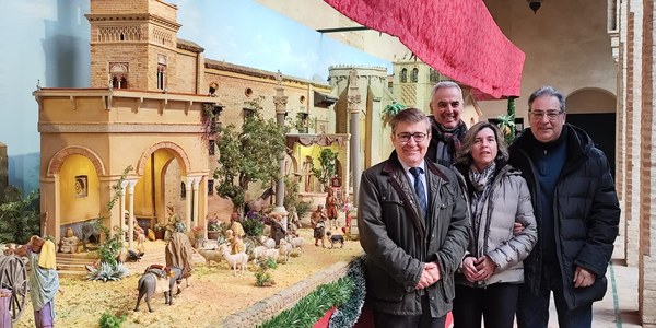 El Belén Mudéjar del Palacio de los Marqueses de Algaba abre sus puertas un año más