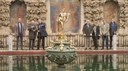 El estanque de Mercurio del Alcázar regresa a sus orígenes
